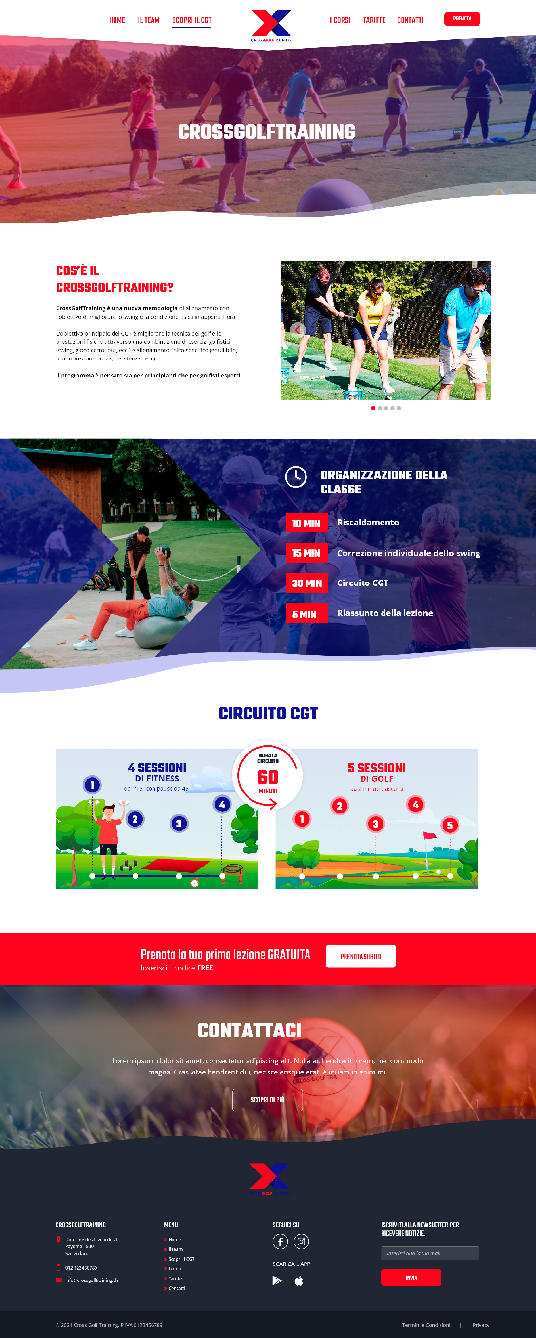 Progetto Cross Golf Training