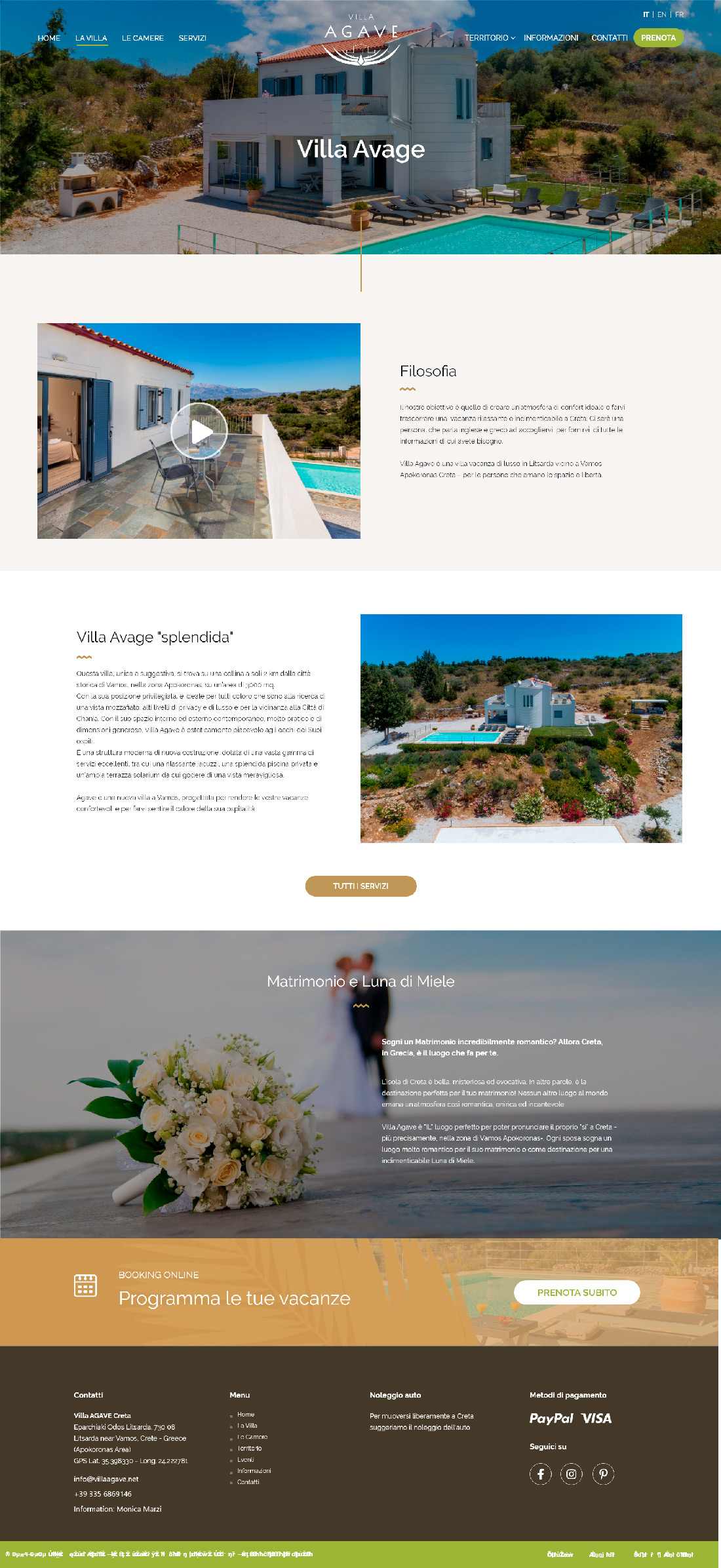 Progetto Villa Agave