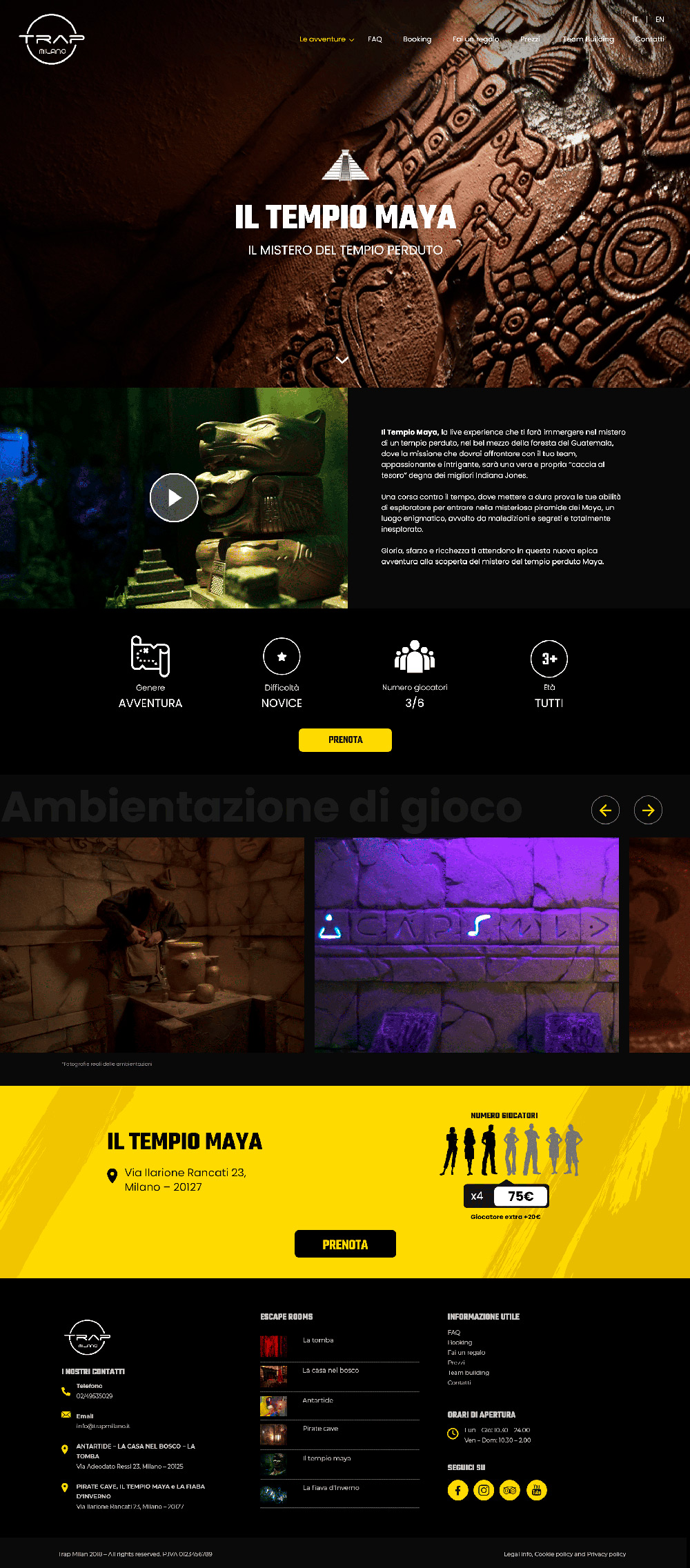 Progetto TRAP Milano